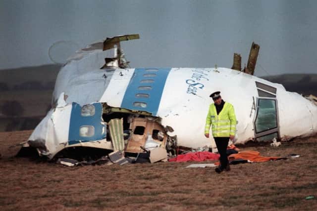 The 747 Pan Am airliner that exploded and crashed over Lockerbie. Picture: Getty Images