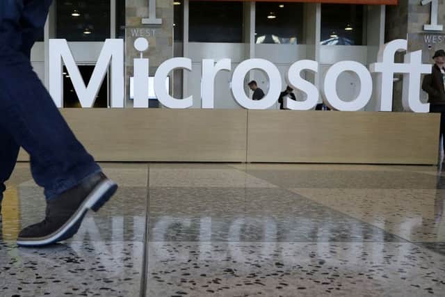 Microsoft has named its new country manager for Scotland. Picture: AP/Jeff Chiu