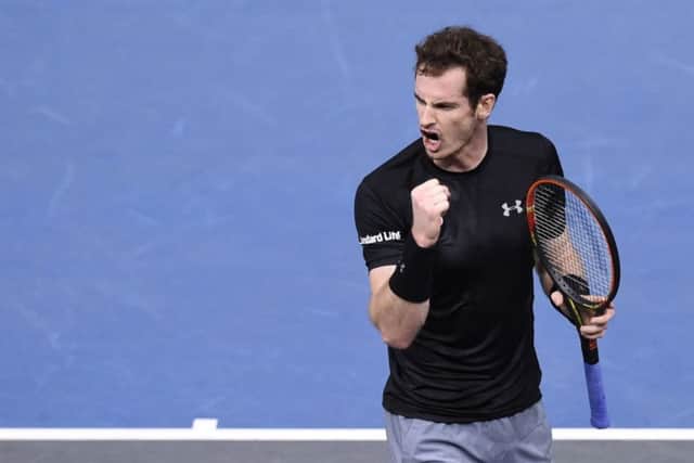Andy Murray will play David Ferrer or John Isner in the semis. Pic: Getty
