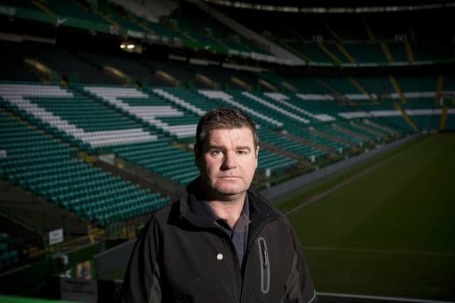 Jock McStay, who has been part of the maintenance department at Celtic Park for the past eight years. Picture: Alex Hewitt