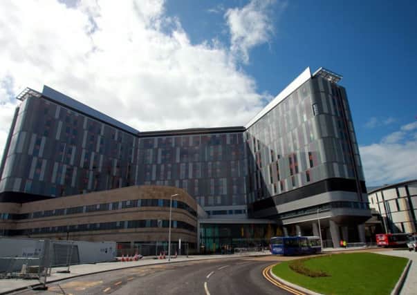 The health board said the unit at the new Queen Elizabeth University Hospital in Glasgow was fully staffed but under extra pressure at the time. Picture: Hemedia