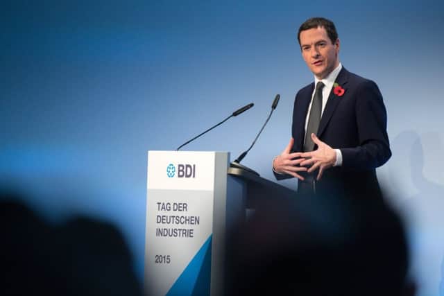 Chancellor of the Exchequer George Osborne. Picture: AP