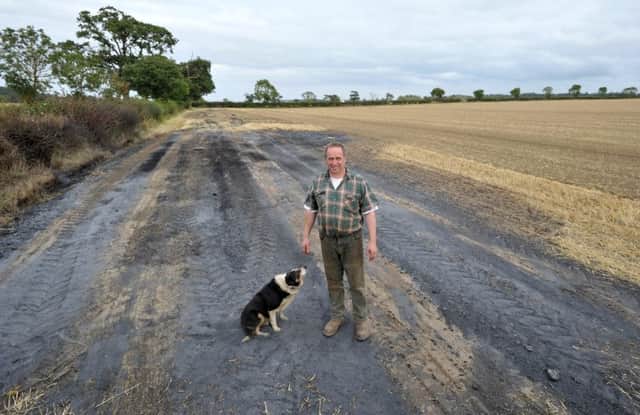 Andrew Stoddart faces eviction from the farm to which he has given his life  and hundreds of thousands of pounds. Picture: Hemedia