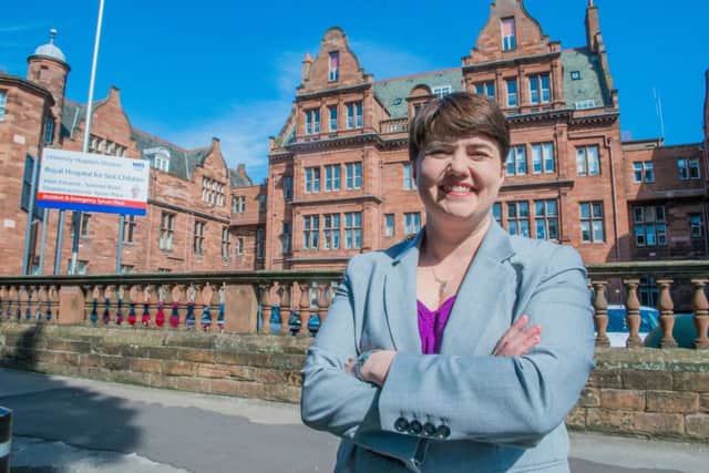 Want to know what Downing Streets plans really are? Then watch what Scottish Conservative leader Ruth Davidson is saying or doing. Picture: Ian Georgeson