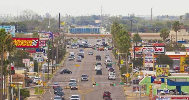 Edinburg, Texas, renamed after a Scottish businessman after its original namesake was involved in a saloon shooting