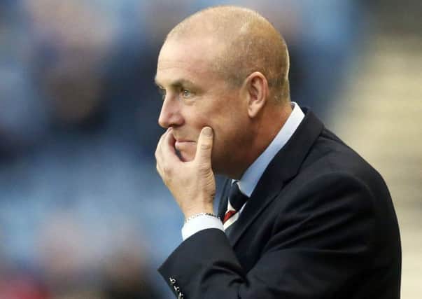 Rangers manager Mark Warburton says he is at Ibrox for the long haul. Picture: Danny Lawson/PA Wire.