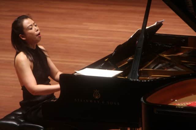 Maki Namekawa demonstrated her affinity with Philip Glass. Picture: Getty