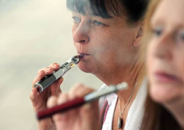 Holyrood is set to introduce restrictions on the sale and marketing of e-cigarettes. Picture: Lisa Ferguson