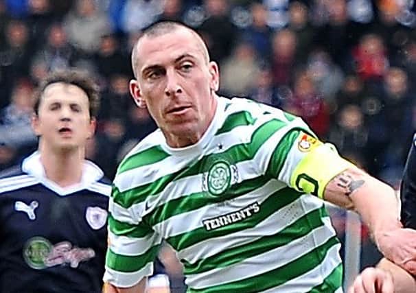 Gibson mocked the sister of Celtic captain Scott Brown online.