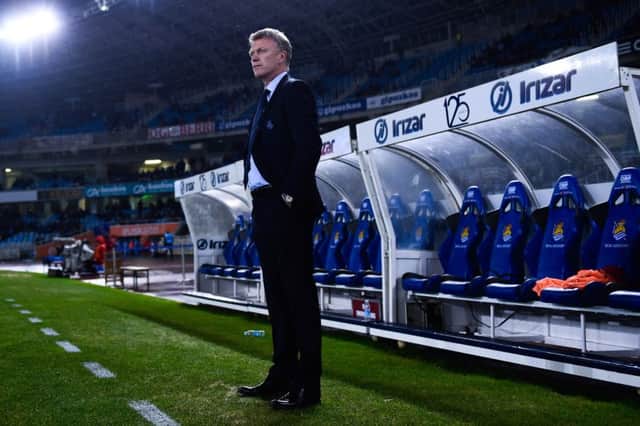 David Moyes leaves Real Sociedad in 16th place in La Liga, their position when he was appointed. Picture: Getty