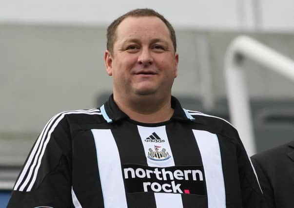 Mike Ashley enjoys control of the Rangers Retail division of the club. Picture: AFP/Getty