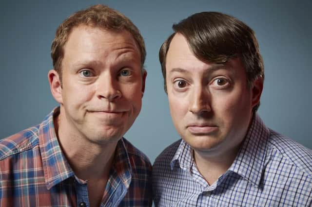 Robert Webb as Jeremy and David Mitchell as Mark in Peep Show. Picture: PA