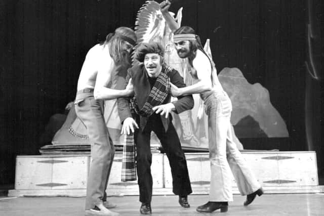 Bill Paterson in The Cheviot, the Stag and the Black, Black Oil at the Lyceum Theatre in 1973