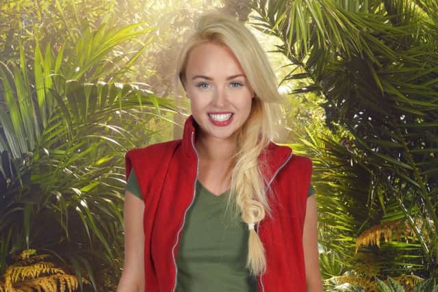 Jorgie Porter, one of the contestants for I'm A Celebrity ... Get Me Out Of Here! 2015. Picture: PA