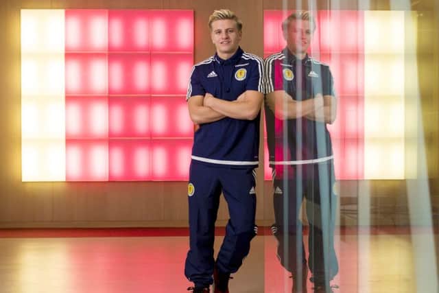 Jason Cummings is keen to make it eight goalscoring games in a row when Scotland U21s face Ukraine. Picture: SNS