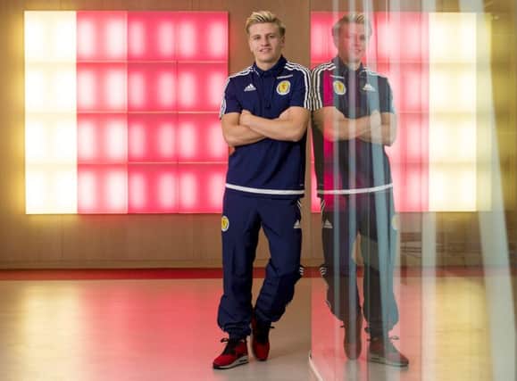 Jason Cummings is keen to make it eight goalscoring games in a row when Scotland U21s face Ukraine. Picture: SNS