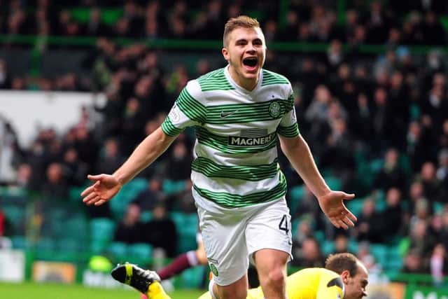 James Forrest is out of contract at the end of this season. Picture: Ian Rutherford
