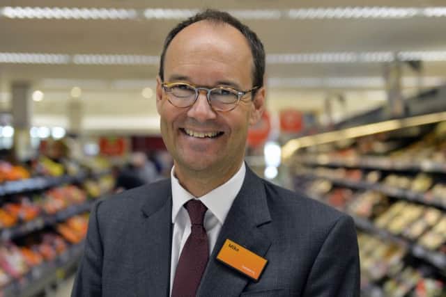 Sainsbury's boss Mike Coupe said the retail landscape remains 'challenging'
