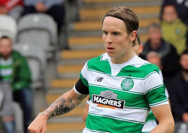 Stefan Johansen is close to agreeing a new deal at Celtic. Picture: Gordon Fraser