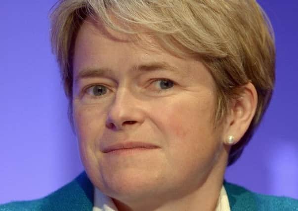 TalkTalk chief executive Dido Harding announced a free upgrade for all the telecoms firm's customers