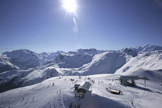 The French ski resort of Flaine