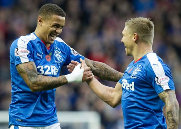 James Tavernier and Martyn Waghorn have been revelations since signing at Ibrox. Picture: SNS