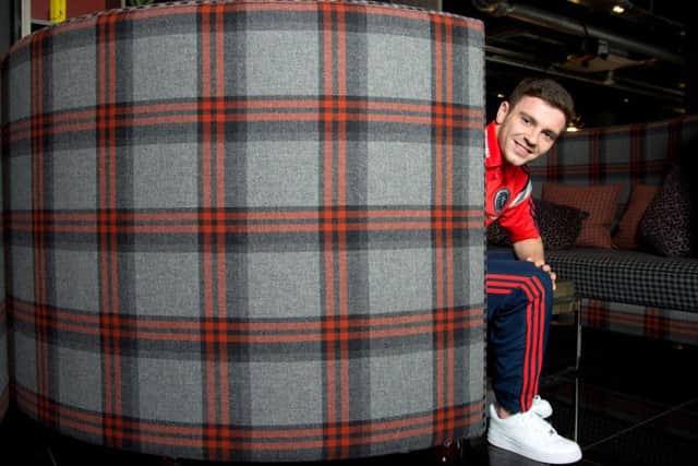 Scotland under-19 winger Greg Kiltie hopes his side can get their qualifying campaign off to a flying start against Latvia tomorrow. Picture: SNS Group