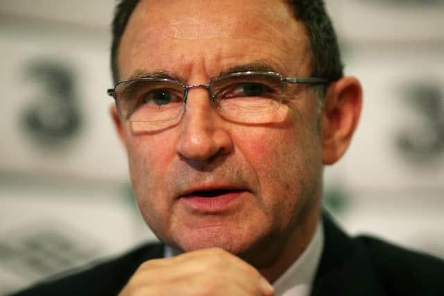 Martin ONeill is looking to hold contract talks with FAI. Picture: PA