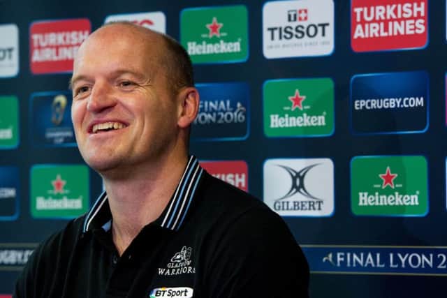 The England job is massive, says Glasgow Warriors coach Gregor Townsend. Picture: SNS Group