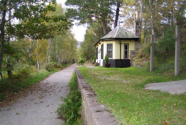 This ex-station at Cambus o'May, pictured in 2007, is now a fully-restored private dwelling. Photo: Nigel Corby