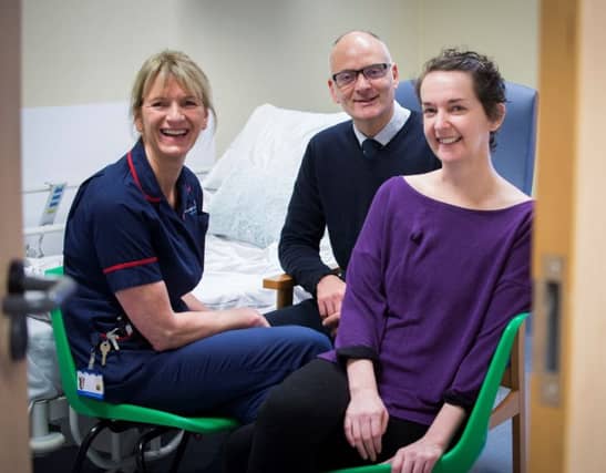 Nurse Pauline Cafferkey has been discharged from the Royal Free Hospital in London. Picture: PA