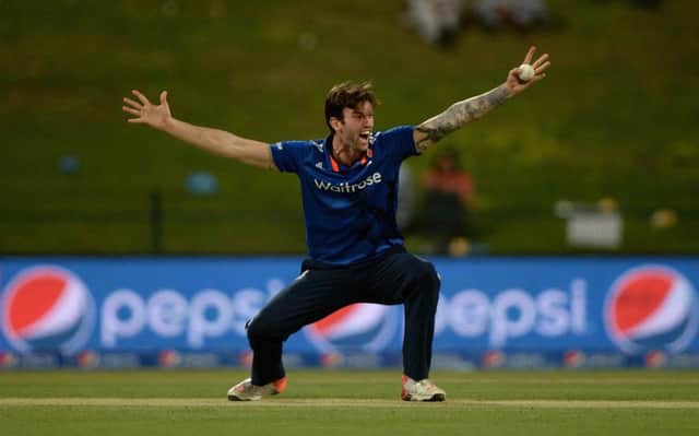 England have high hopes for left-armer Reece Topley after his performance in the first ODI. Picture: Gareth Copley/Getty Images