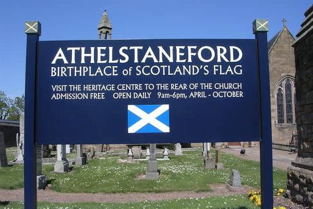 Picture: Athelstaneford - birthplace of Scotland's flag