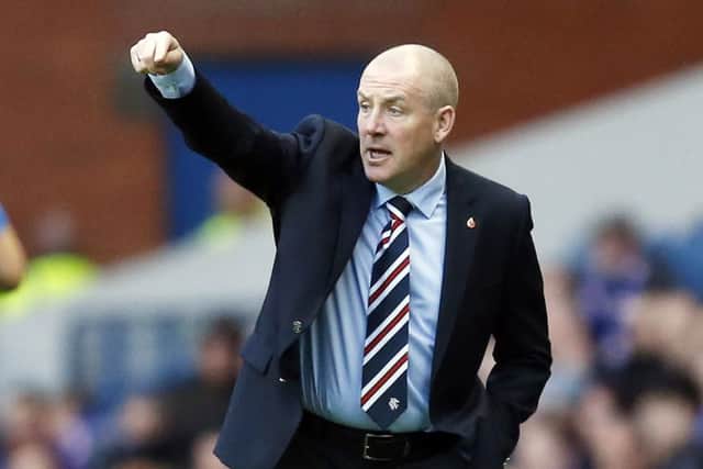 Rangers' manager Mark Warburton. Picture: PA