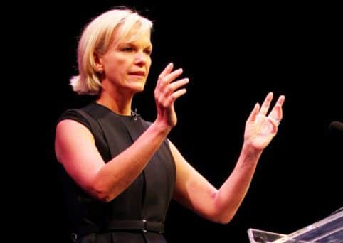 Elisabeth Murdoch has joined the board of luxury shoe brand Jimmy Choo. Picture: PA