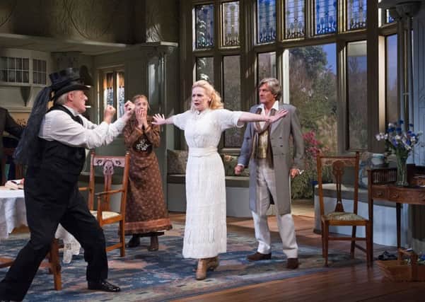 Nigel Havers (right), Martin Jarvis, Carmen Du Sautoy and Christine Kavanagh in The Importance of Being Earnest. Picture: Contributed