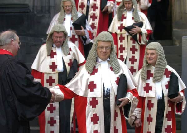 More than 70 per cent of judicial posts in Scotland are cuurently held by men.
 Picture: Neil Hanna