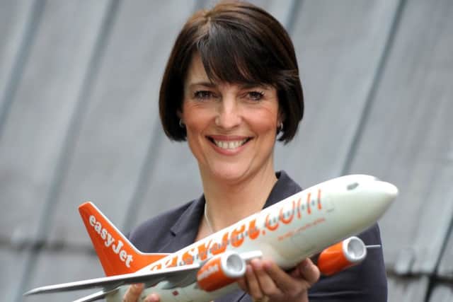 EasyJet, headed by chief executive Carolyn McCall, is expected to post record annual pre-tax profits for the fifth year in a row. Picture: Jane Barlow