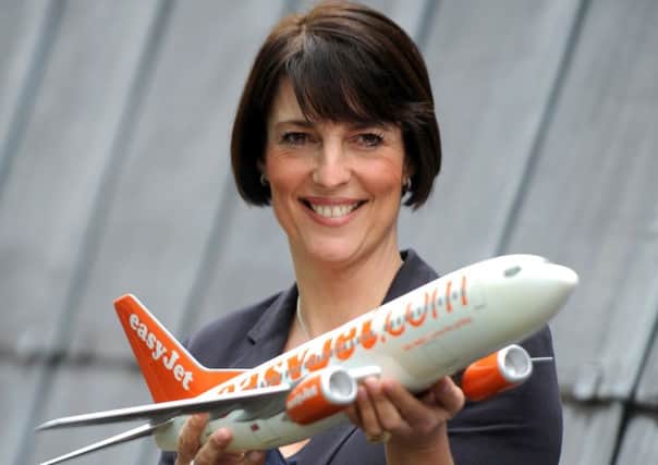 EasyJet, headed by chief executive Carolyn McCall, is expected to post record annual pre-tax profits for the fifth year in a row. Picture: Jane Barlow