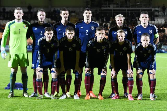 Scotland Under-21s were held 2-2 at home by Ukraine. Pic: SNS