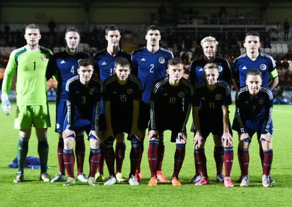 Scotland Under-21s were held 2-2 at home by Ukraine. Pic: SNS