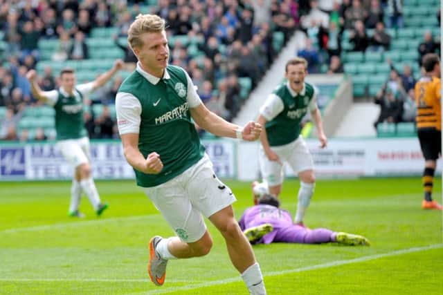 Jason Cummings has been watched by a number of English clubs. Picture: Jane Barlow