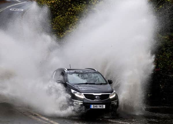 Motorists have been warned to expect flooding