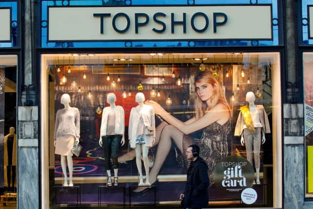 A fall in footfall could hit the Scottish high street hard. Picture: TSPL