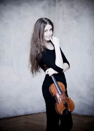 Norwegian violinist Vilde Frang