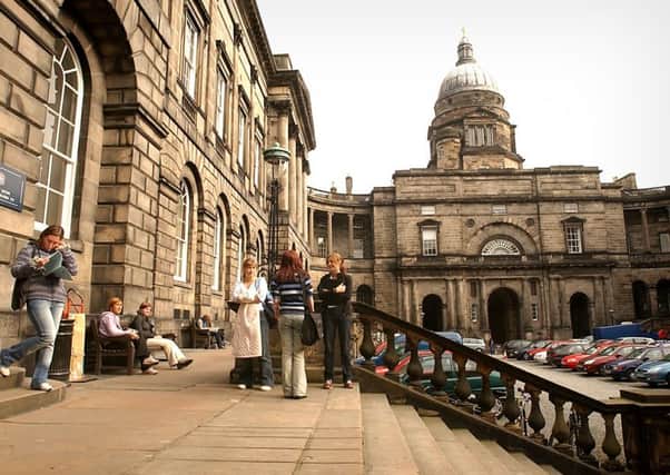 The University of Edinburgh came in at the top for Scottish universities