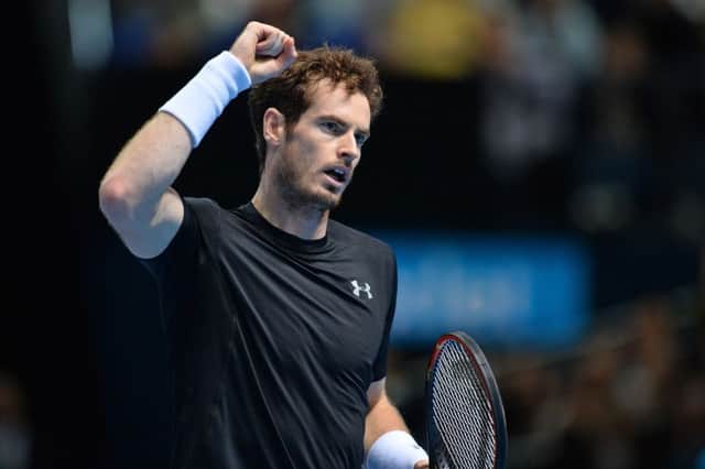 Andy Murray won both sets 6-4. Picture: AFP/Getty