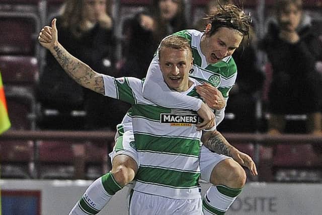 Leigh Griffiths is the current leading scorer in Scotland's top flight. Picture: Neil Hanna