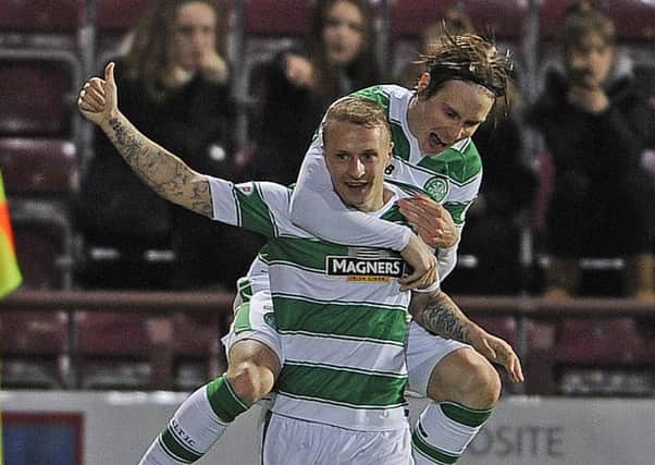 Leigh Griffiths is the current leading scorer in Scotland's top flight. Picture: Neil Hanna