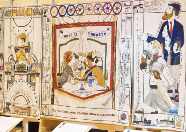 The Great Tapestry of Scotland will be housed at a new ý6m building at Tweedbank, but Scottish Borders Council's decision-making process has come in for criticism. Picture: Sarah Peters